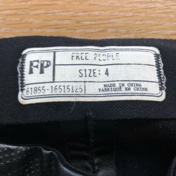 Free People Vegan Leather Legging - Picture 4 of 6